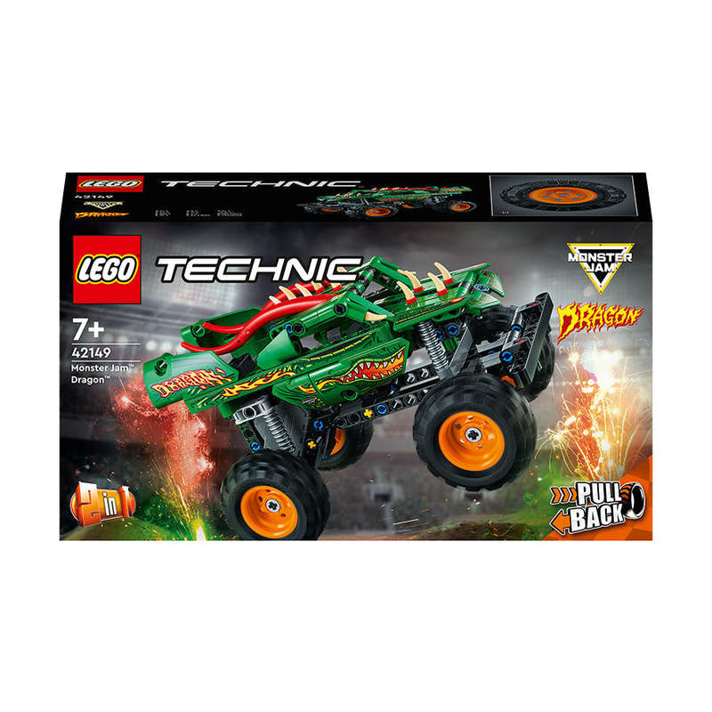LEGO® Technic Monster Jam Dragon Building Toy Set 42149