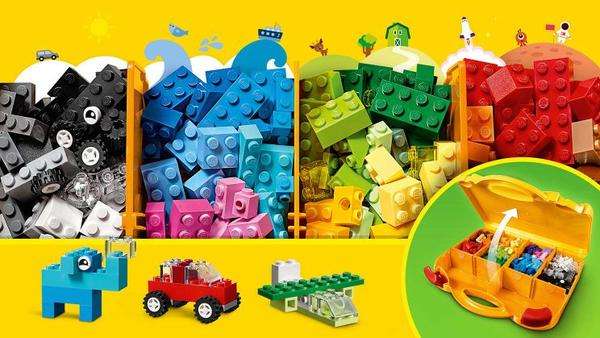 LEGO® CLASSIC Creative Suitcase 10713
