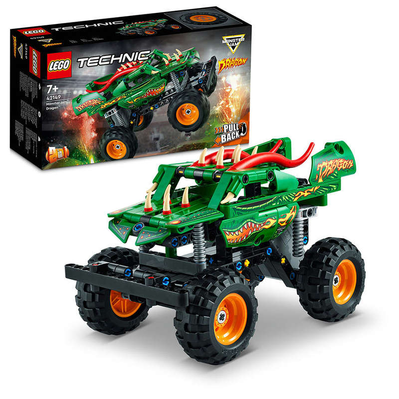 LEGO® Technic Monster Jam Dragon Building Toy Set 42149