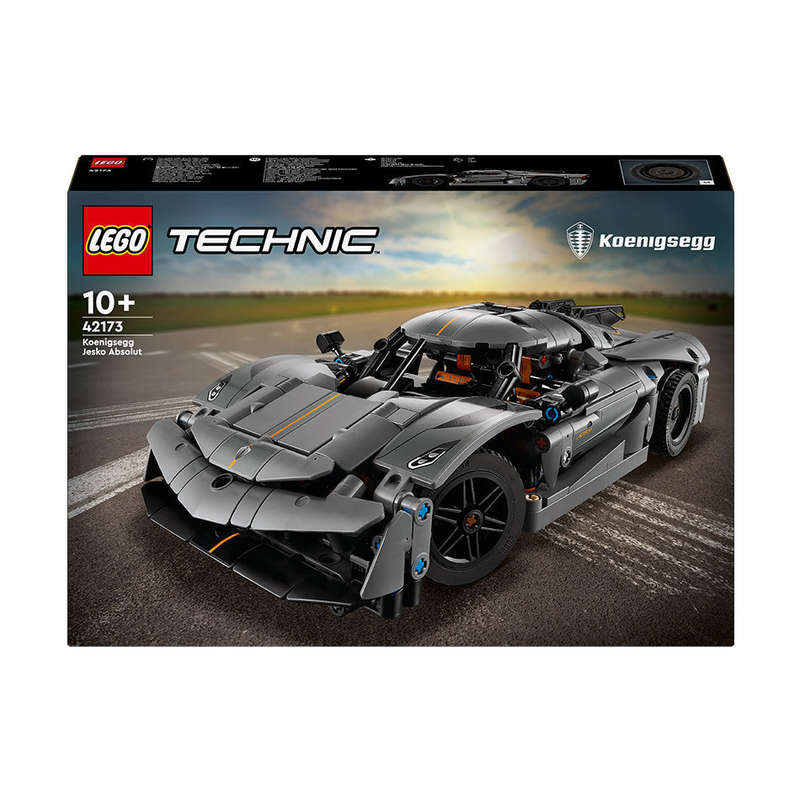 LEGO® Technic Koenigsegg Jesko Absolut Grey Hypercar 42173