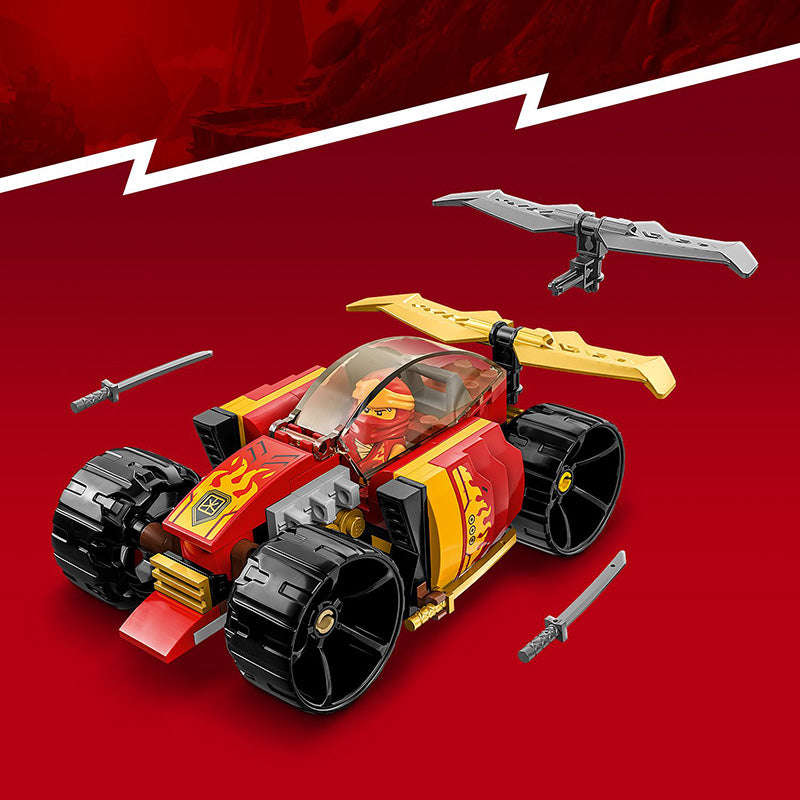 LEGO® NINJAGO® Kais Ninja Race Car EVO Building Toy Set 71780