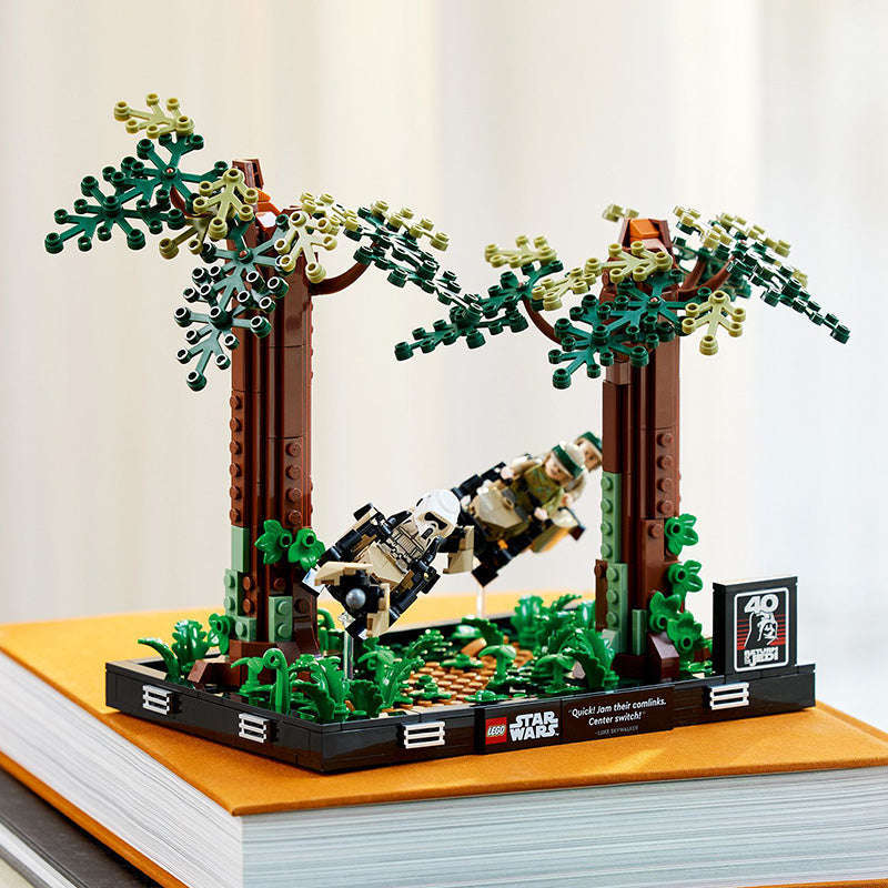 LEGO® Star Wars Endor Speeder Chase Diorama Building Set 75353
