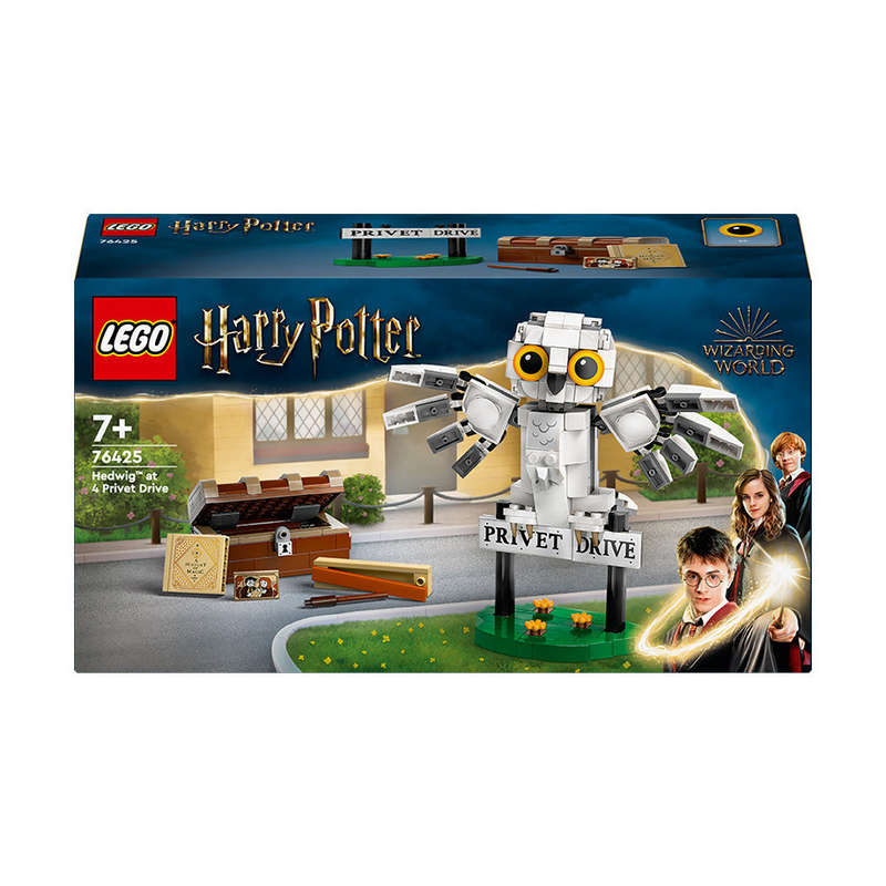 LEGO® Harry Potter Hedwig at 4 Privet Drive Toy Owl Set 76425