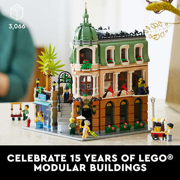 LEGO® ICONS Boutique Hotel Building Kit 10297