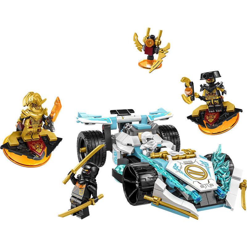 LEGO® NINJAGO® Zanes Dragon Power Spinjitzu Racing Car Building Set 71791
