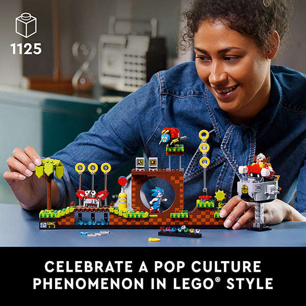LEGO® Ideas Sonic the Hedgehog  Green Hill Zone 21331
