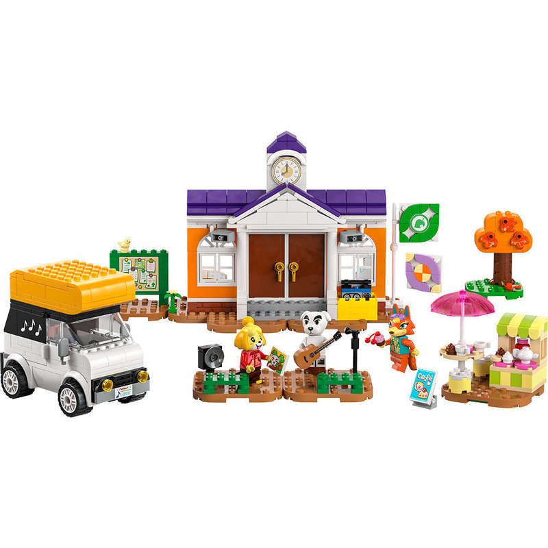 LEGO® Animal Crossing K.K.'s Concert at the Plaza Toy 77052