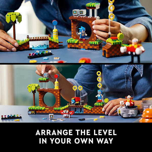 LEGO® Ideas Sonic the Hedgehog  Green Hill Zone 21331