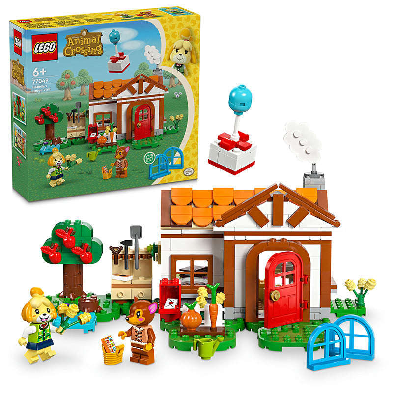 LEGO® Animal Crossing Isabelles House Visit Toy Set 77049