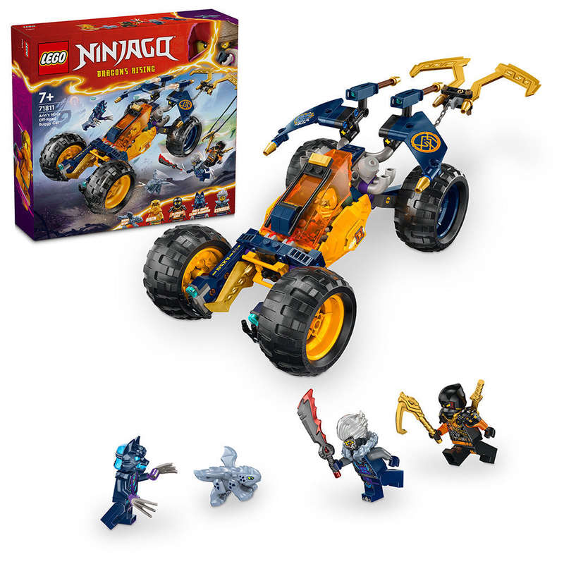 LEGO® NINJAGO® Arins Ninja Off-Road Buggy Car Toy Set 71811