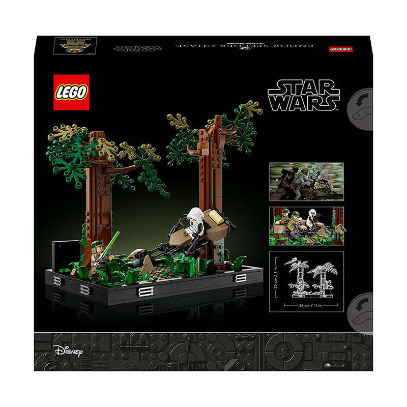 LEGO® Star Wars Endor Speeder Chase Diorama Building Set 75353