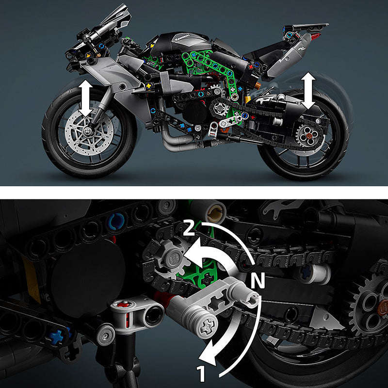 LEGO® Technic Kawasaki Ninja H2R Motorcycle Set 42170