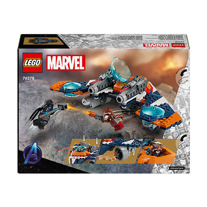 LEGO® Marvel Rockets Warbird vs. Ronan Set 76278