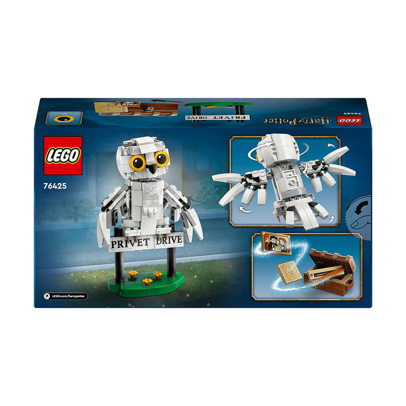LEGO® Harry Potter Hedwig at 4 Privet Drive Toy Owl Set 76425