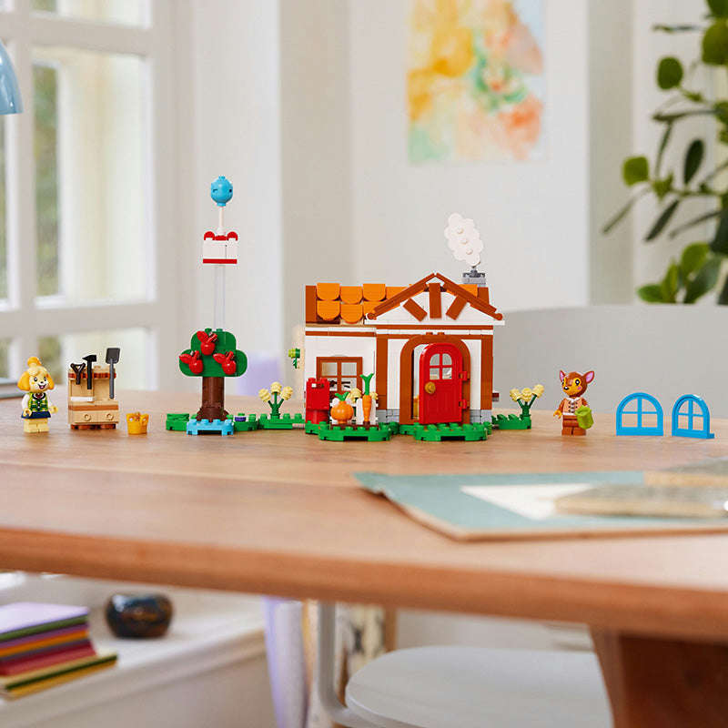 LEGO® Animal Crossing Isabelles House Visit Toy Set 77049