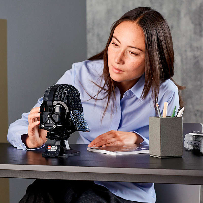LEGO® Star Wars Darth Vader Helmet Collectible Building Kit 75304