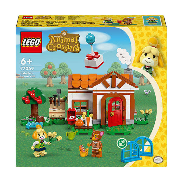 LEGO® Animal Crossing Isabelles House Visit Toy Set 77049