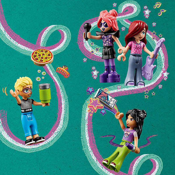 LEGO® Friends Pop Star Music Tour Bus Toy Set 42619