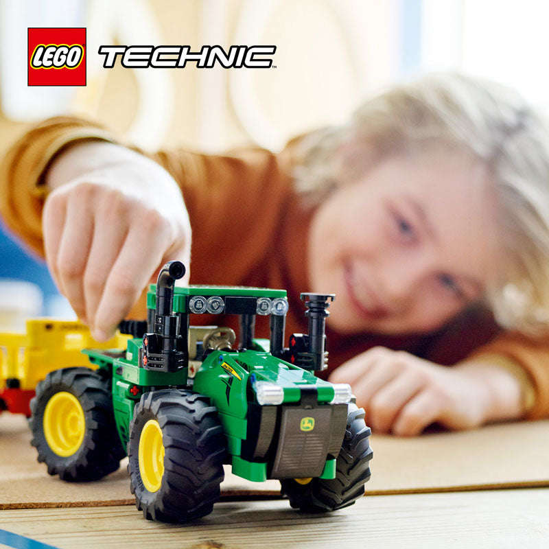 LEGO® Technic John Deere 9620R 4WD Tractor Model Building Kit 42136