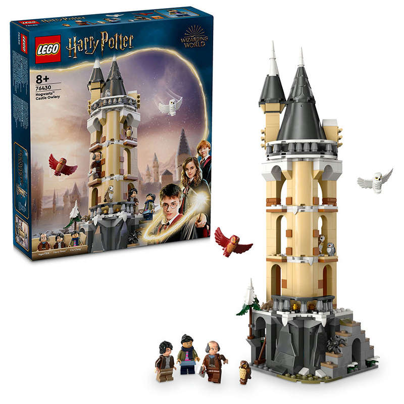 LEGO® Harry Potter Hogwarts Castle Owlery With Toy Owls 76430