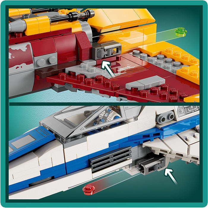 LEGO® Star Wars New Republic E-Wing vs. Shin Hatis Starfighter 75364