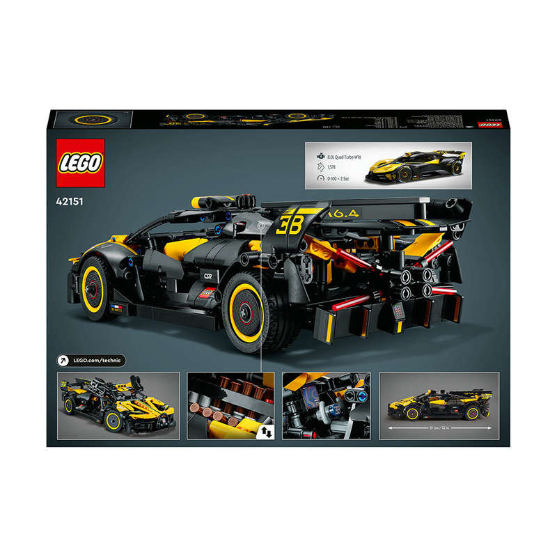 LEGO® Technic Bugatti Bolide Model Building Kit 42151
