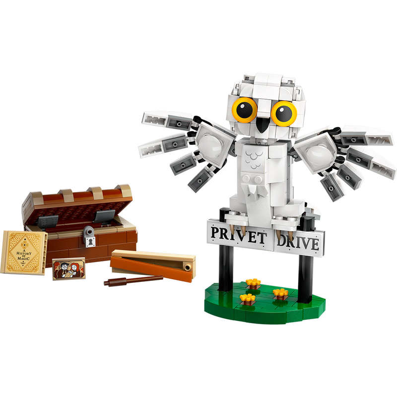 LEGO® Harry Potter Hedwig at 4 Privet Drive Toy Owl Set 76425