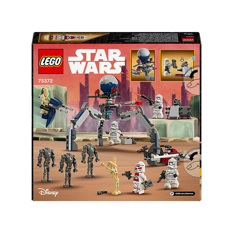 LEGO® Star Wars Clone Trooper & Battle Droid Battle Pack 75372