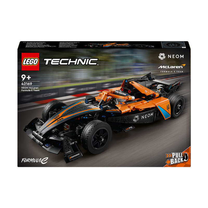 LEGO® Technic NEOM McLaren Formula E Race Car Toy Set 42169