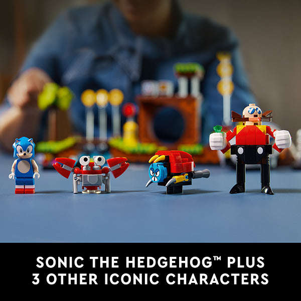 LEGO® Ideas Sonic the Hedgehog  Green Hill Zone 21331