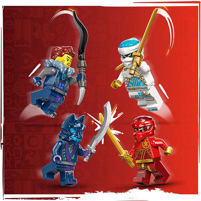 LEGO® NINJAGO® Kais Elemental Fire Mech Toy Set 71808