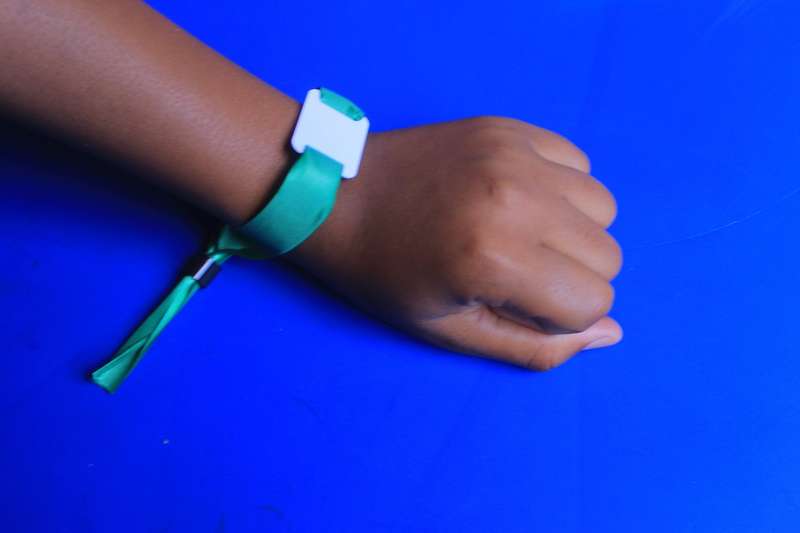 Wristband Card with Holes  35x26mm (No NFC)