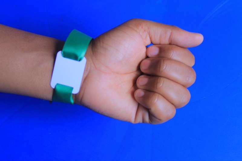 Wristband Card with Holes  35x26mm (No NFC)