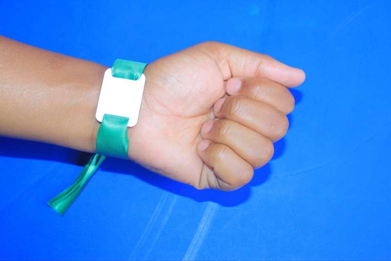 Wristband Card with Holes  35x26mm (No NFC)
