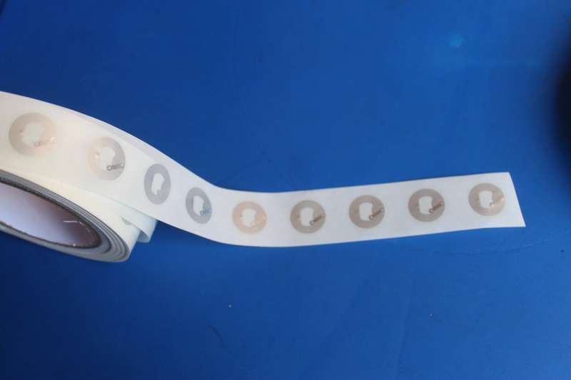 NFC 213 RFID Wet Inlay Sticker (25mm Diameter)