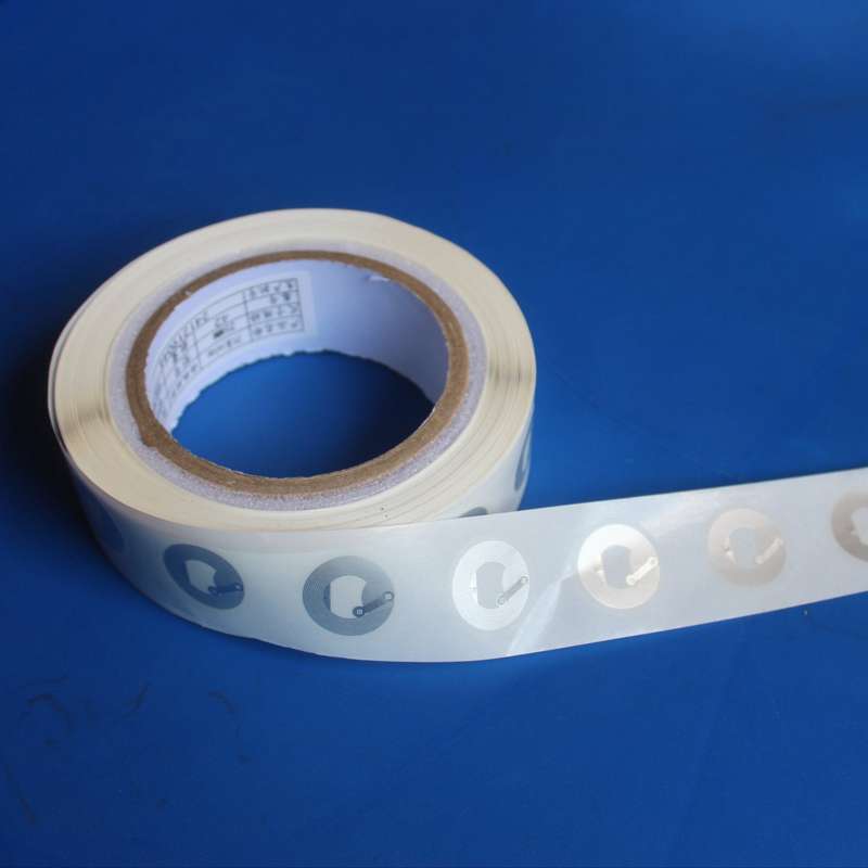 NFC 213 RFID Wet Inlay Sticker (25mm Diameter)