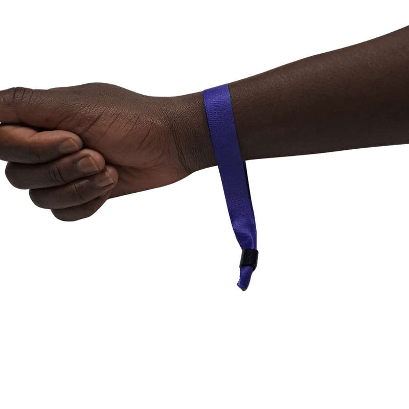 Satin Ribbon (Fabric) Wristbands