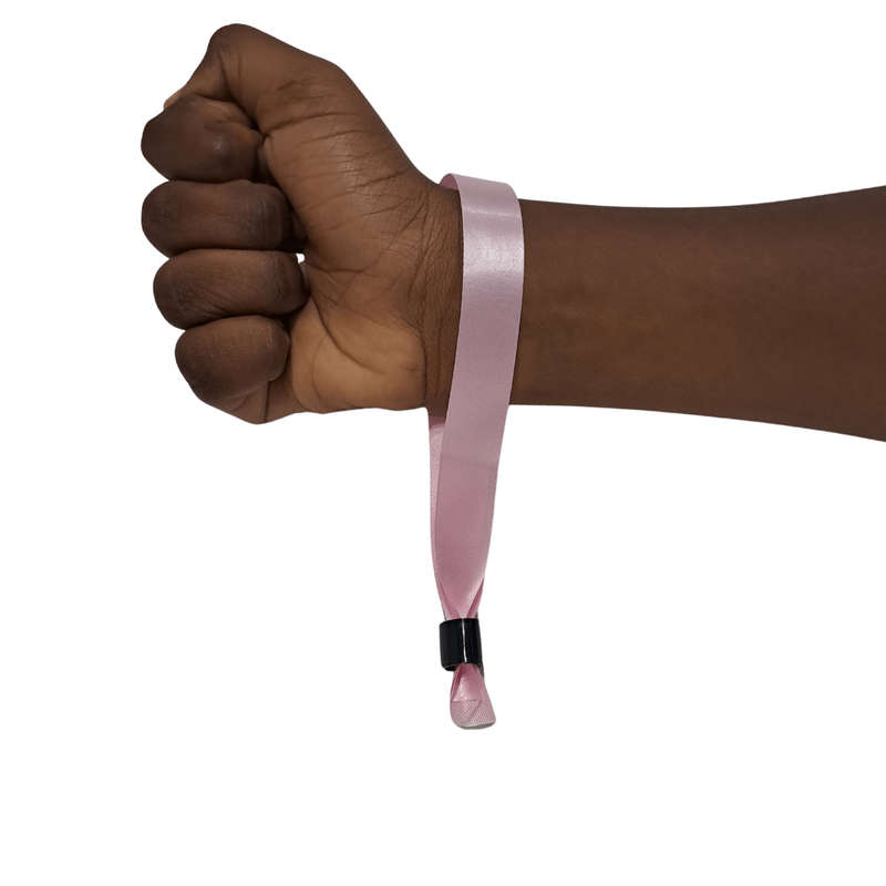 Satin Ribbon (Fabric) Wristbands