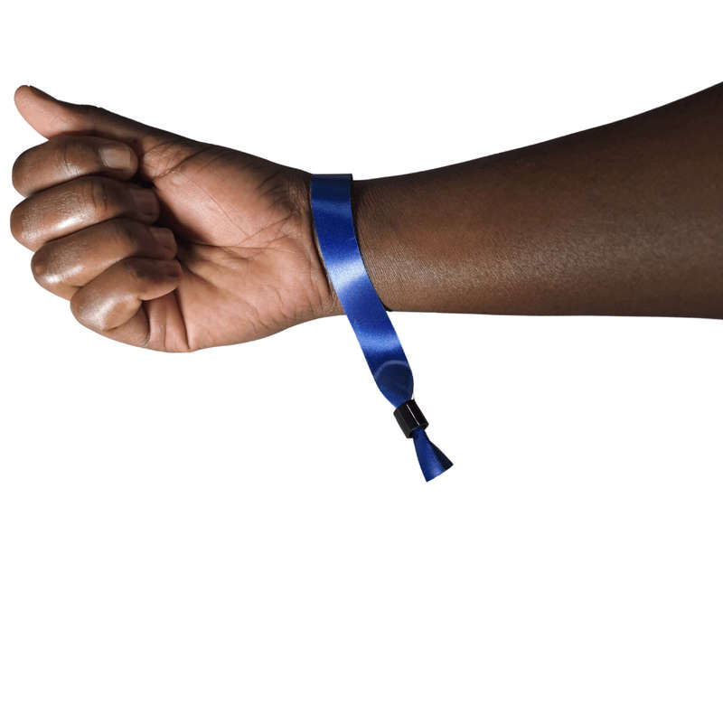 Satin Ribbon (Fabric) Wristbands