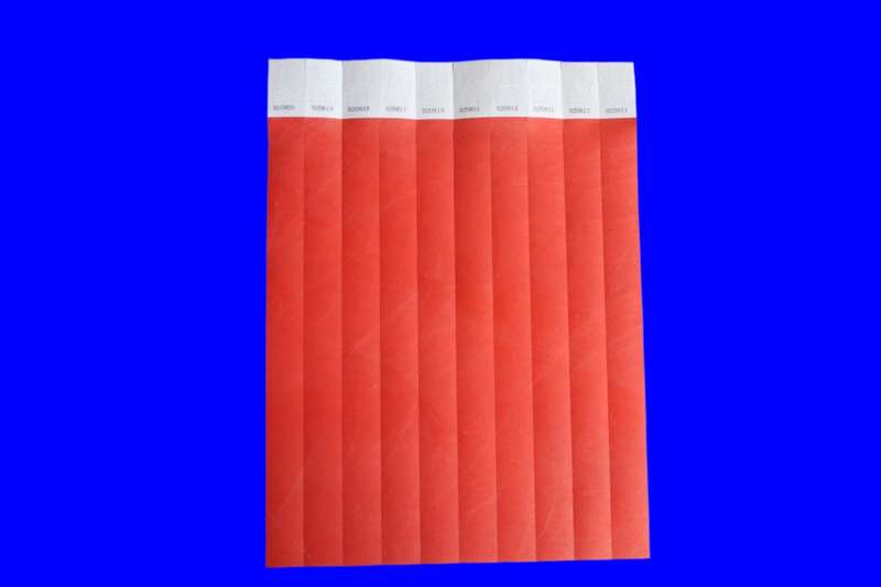 Tyvek 19mm Wristbands for Events (Plain)