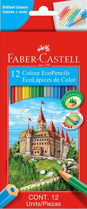 Faber-Castell 12 Colour EcoPencils