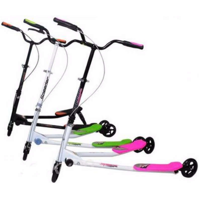 Speeder Scooter 7 Years and Up - Black