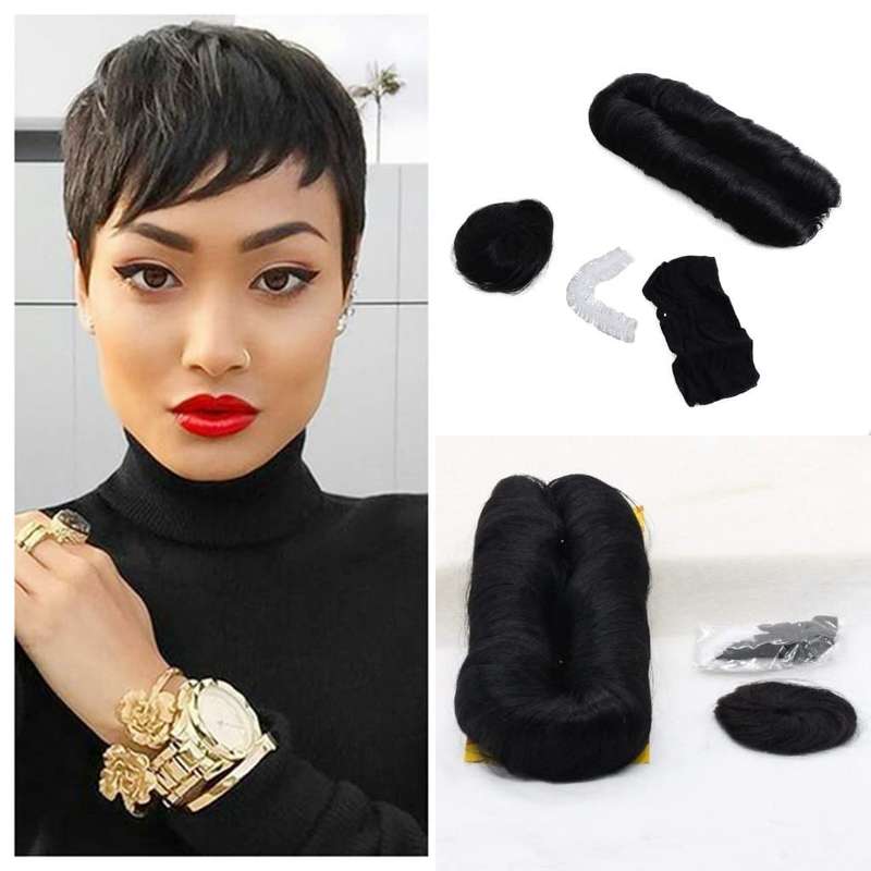 Meisha 28-Piece Short Human Hair Weave Bundle