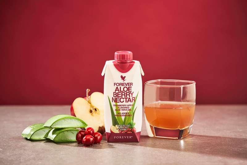Forever Living - Forever Aloe Berry Nectar: 90.7% Pure Aloe Vera Gel with Cranberries and Apples