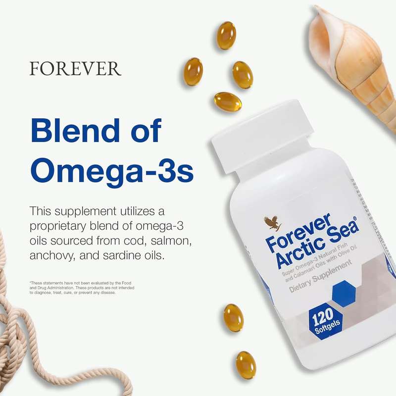 Forever Living - Forever Arctic Sea Omega-3 Supplement: EPA and DHA Blend