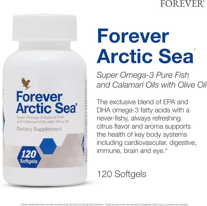 Forever Living - Forever Arctic Sea Omega-3 Supplement: EPA and DHA Blend