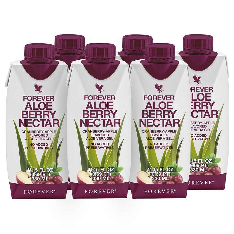Forever Living - Forever Aloe Berry Nectar: 90.7% Pure Aloe Vera Gel with Cranberries and Apples