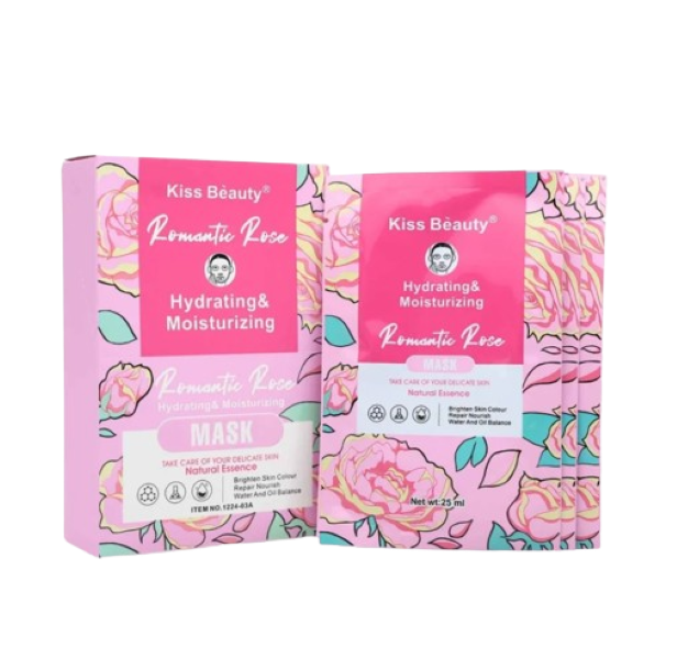 Kiss Beauty Romantic Rose Hydrating & Moisturizing Mask