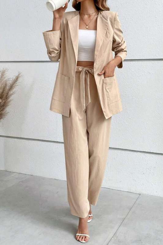 Lapel Neck Blazer