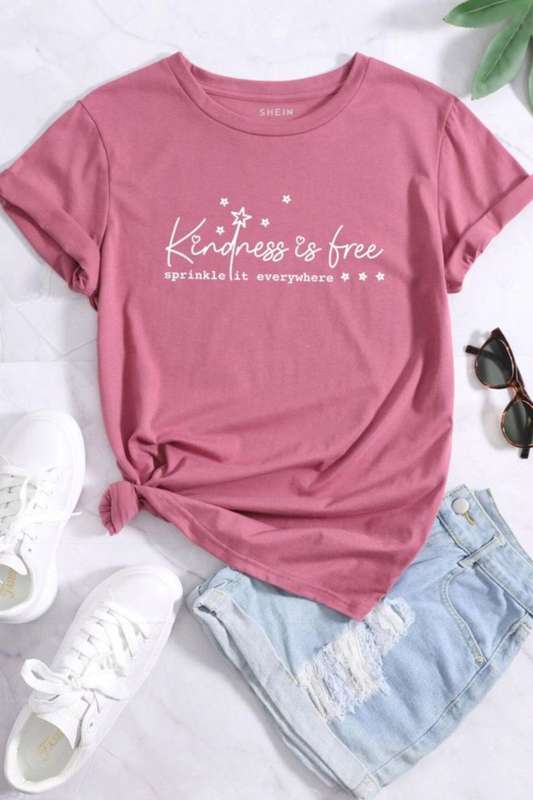 Graphic Slogan Tee